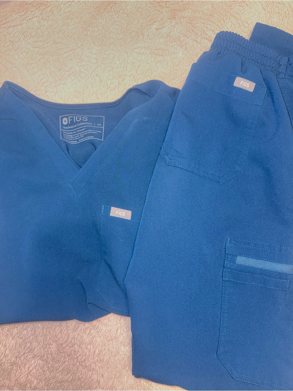 Deep Harbor Navy Figs Scrubs